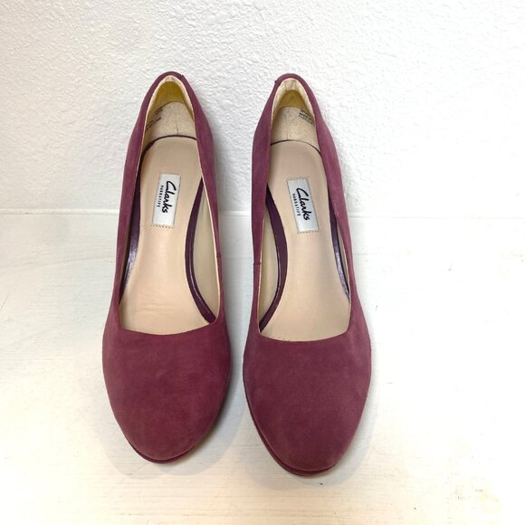 Clarks Women's Heels in Deep Pink - Picture 2 of 7